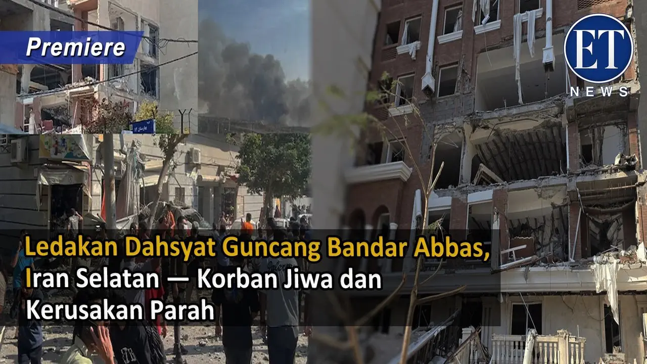 Ledakan Dahsyat Guncang Bandar Abbas, Iran Selatan — Korban Jiwa dan Kerusakan Parah
