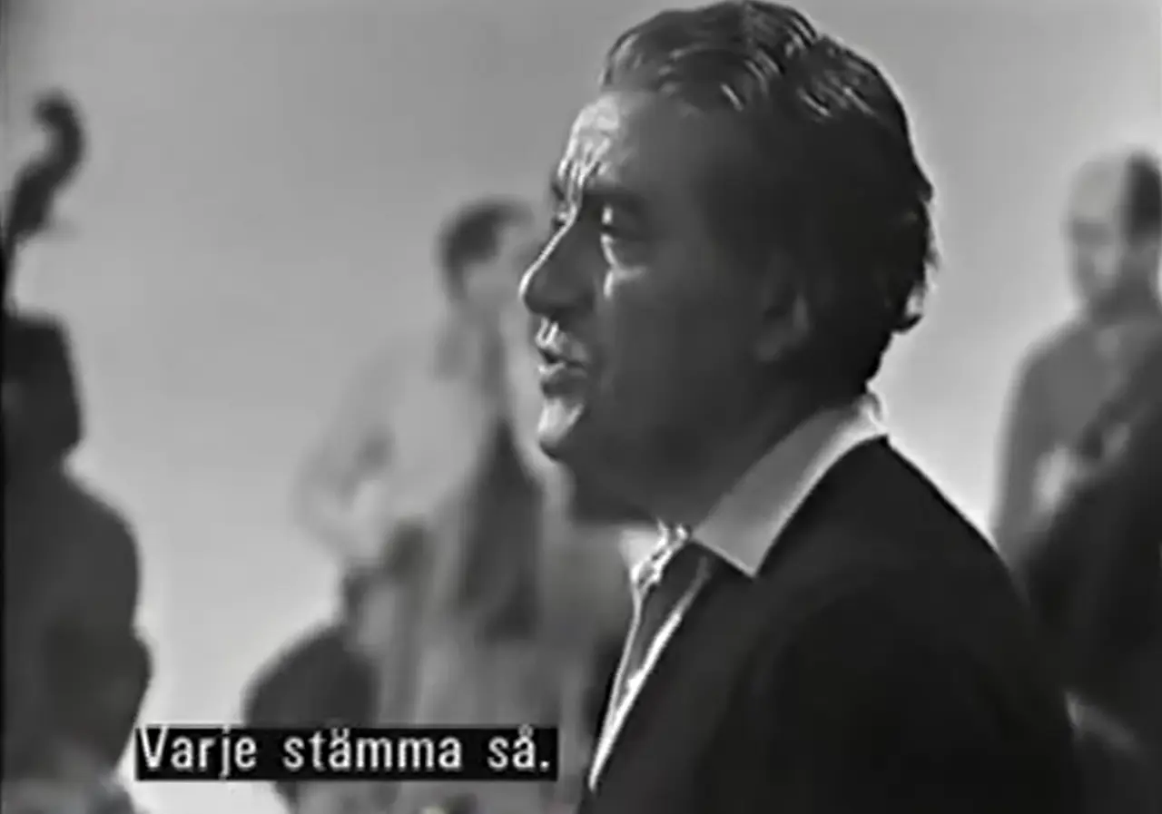 Celibidache prova Bolero di Ravel - 1965 - Orch. Radio Svedese [Traduzione e sottotitoli R. Napoli]