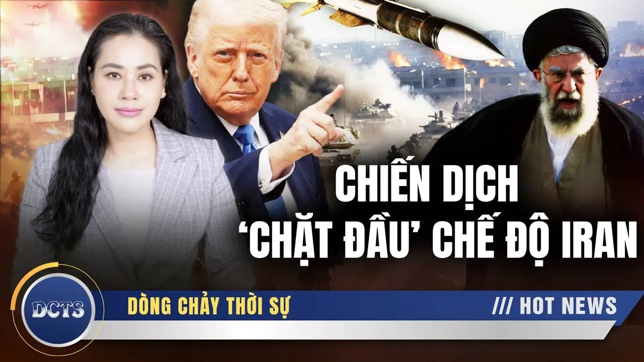 Chiến dịch ‘chặt đầu’ chế độ Iran chấn động lịch sử, chiến hạm Trung Quốc hoảng loạn tháo chạy