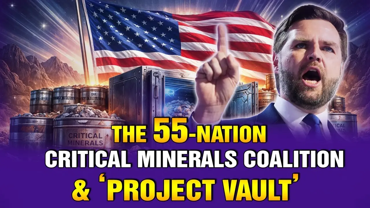 THE 55-NATION CRITICAL MINERALS COALITION AND "PROJECT VAULT"