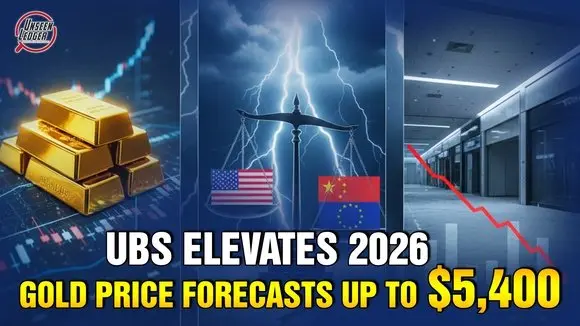 UBS ELEVATES 2026 GOLD PRICE FORECASTS, DEFLATIONARY REALITIES AND THE EROSION OF CONFIDENCE IN CHINA