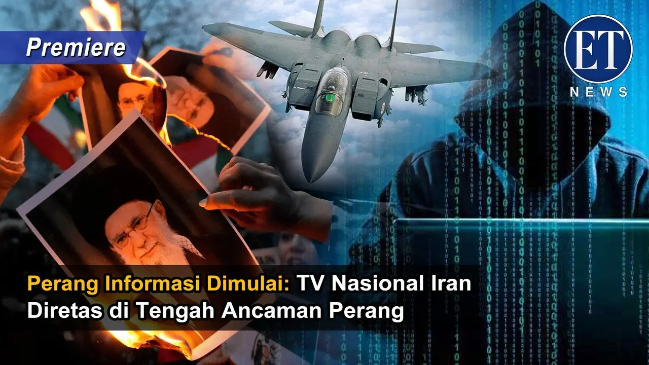 Perang Informasi Dimulai: TV Nasional Iran Diretas di Tengah Ancaman Perang