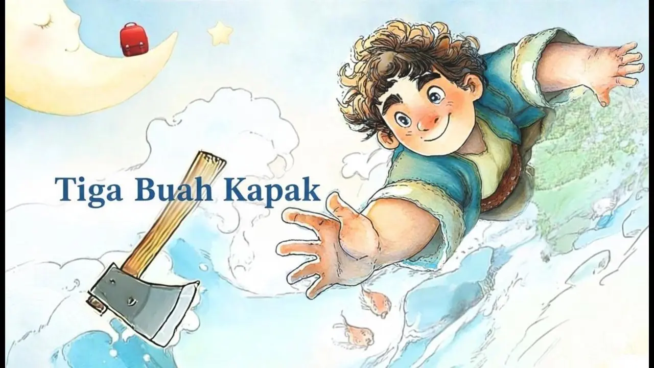 Kapak 2 penebang kayu jatuh ke dalam danau, mengapa hasilnya berbeda? 【🌙 bulan sudah tertidur】#GanjingCampus #TasKecil