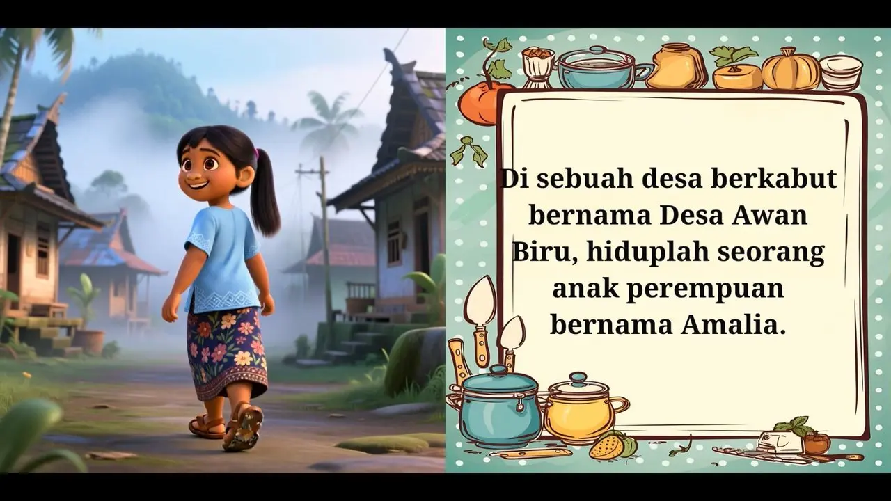 AMALIA : SENYUMNYA MELEMBUTKAN HATI SIAPAPUN