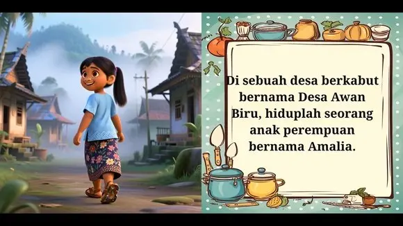 AMALIA : SENYUMNYA MELEMBUTKAN HATI SIAPAPUN