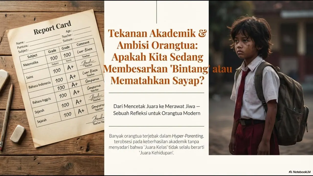 BAHAYA HYPER-PARENTING: SAAT AMBISI ORANG TUA MENJADI BEBAN ANAK