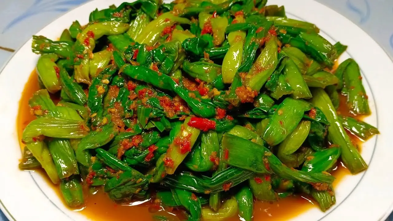 TIPS _ RESEP MEMASAK SAYUR GENJER SUPAYA WARNA NYA TETAP HIJAU, GA PAHIT DAN PASTINYA ENAK BANGET.