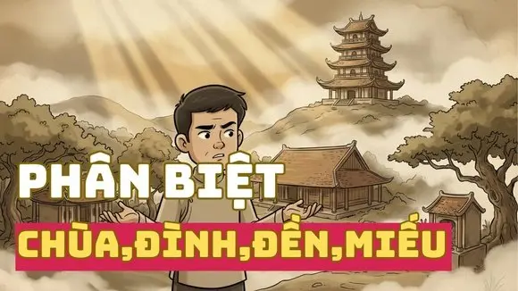 Đừng Đi Lễ Nếu Chưa Phân Biệt Được Chùa, Đình, Đền và Miếu!