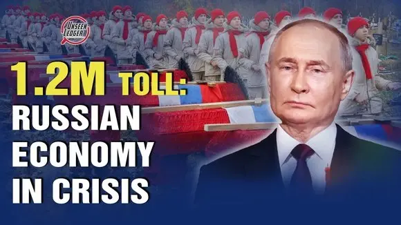 RUSSIAN ECONOMY IN PERIL AS CASUALTIES REACH 1.2 MILLION