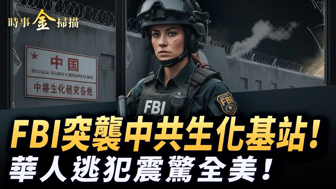FBI突袭神秘生化实验室 夺命车库惊魂；从加州到赌城 中国籍逃犯背景太深；CDC致命漏洞 「病毒幽灵」就在你身边。｜ #时事金扫描 #金然
