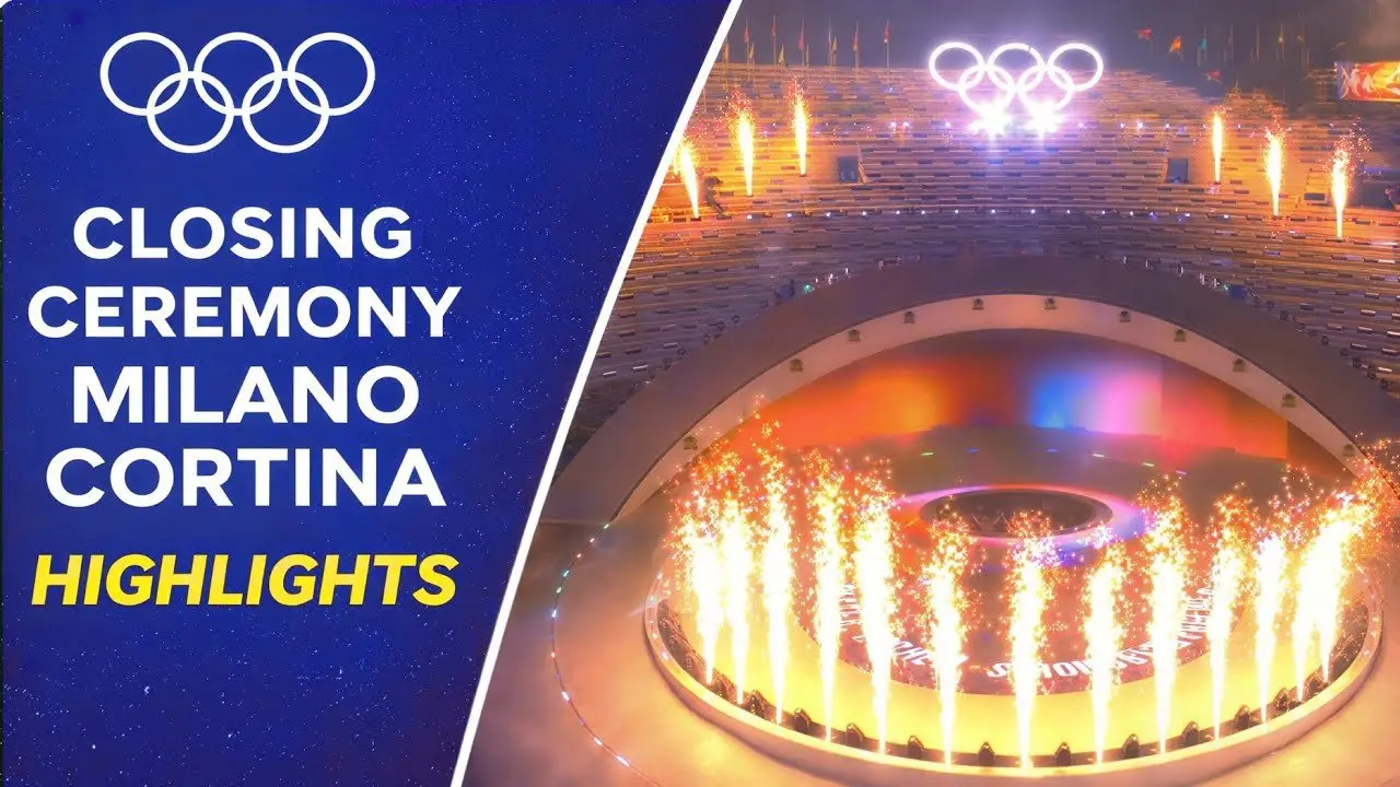 Milano Cortina 2026 Closing Ceremony Full Highlights Olympics Closing Ceremony Highlights