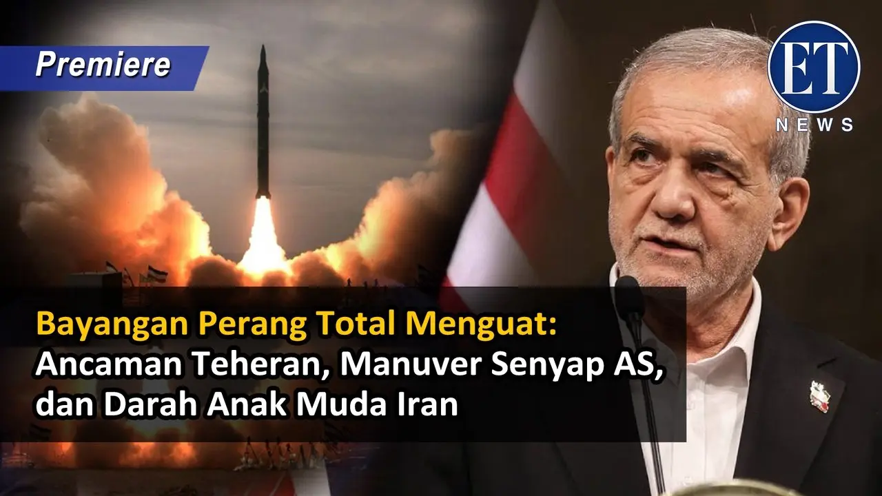 Bayangan Perang Total Menguat: Ancaman Teheran, Manuver Senyap AS, dan Darah Anak Muda Iran
