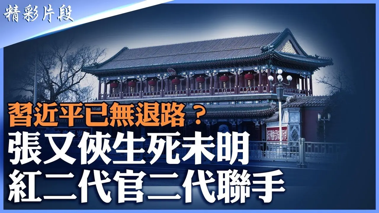 张又侠事件后红二代与习近平决裂？｜内部暗战、私家武装传闻全面升温｜中共权力斗争进入最危险阶段 ｜#精英论坛 #精彩片段 #张又侠 #红二代