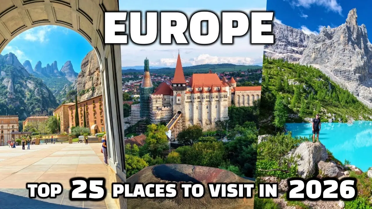 Top 25 Most Beautiful Places to Visit in 2026 | Europe