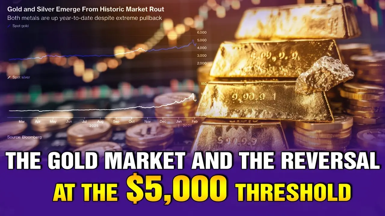 THE GOLD MARKET AND THE REVERSAL AT THE $5,000 THRESHOLD