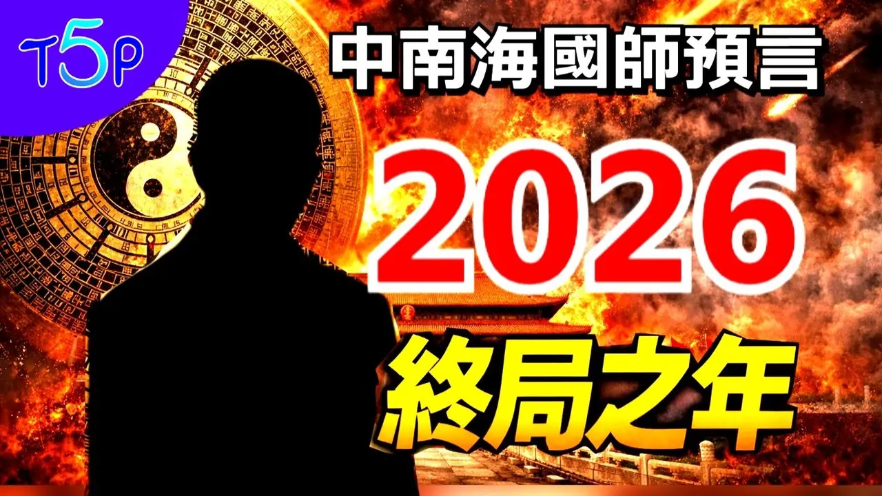中南海開天眼奇人 斷言2026是紅朝終局，沒有第六代！並揭開五星旗的秘密！#2026 #預言