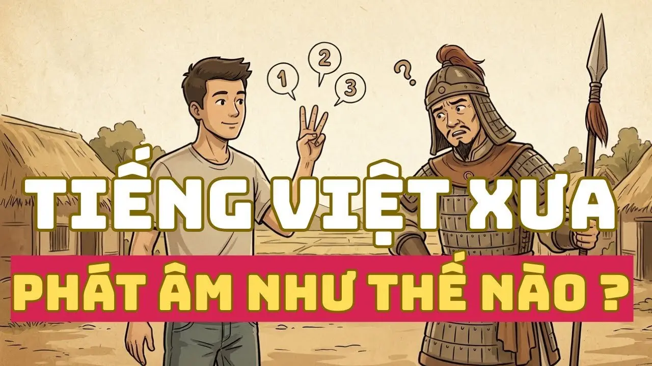 Nghe thử Tiếng Việt 2000 năm trước: Bạn sẽ KHÔNG hiểu một từ nào!