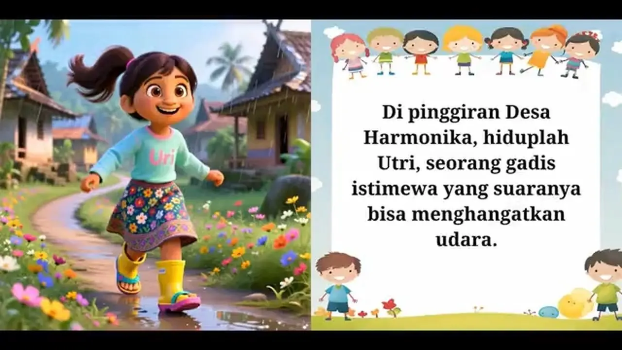 UTRI : SUARANYA YANG MERDU MENGHANGATKAN DUNIA