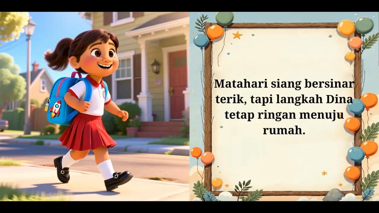 DINA : SAYANG PADA IBU DAN RAJIN MEMBANTU IBU