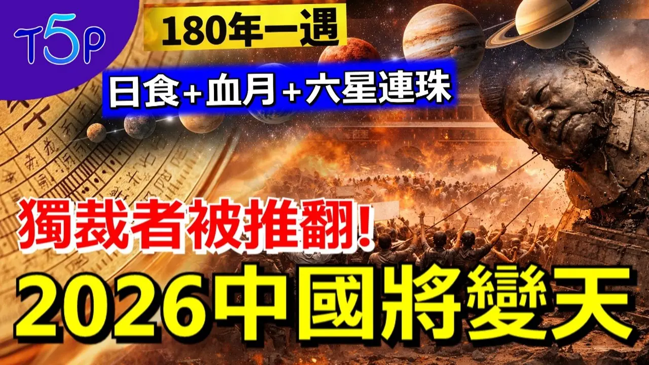 灵媒再预言警告！2026年中国即将变天？！正月新年诡异天象密集爆发：日月食+血月+六星连珠！阿南德：2026黄金新世纪开启！世界大洗牌！#2026 #预言