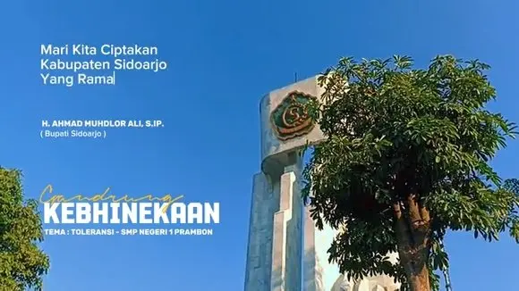 Kebhinnekaan dan kebersamaan Kabupaten SIdoarjo#BeKindBeCool