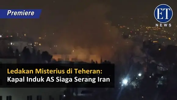 Ledakan Misterius di Teheran, Kapal Induk AS Siaga Serang Iran