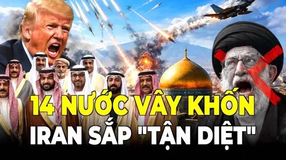 NÓNG: Liên Quân 14 Nước Tổng Tấn Công Iran - Chiến Dịch "Cơn Thịnh Nộ" San Phẳng Bệ Phóng Tên Lửa!