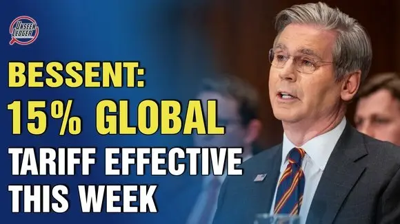 GOLDMAN SACHS PREDICTS HORMUZ FLOWS TO RESTART IN 5 DAYS, BESSENT: 15% GLOBAL TARIFF EFFECTIVE THIS WEEK