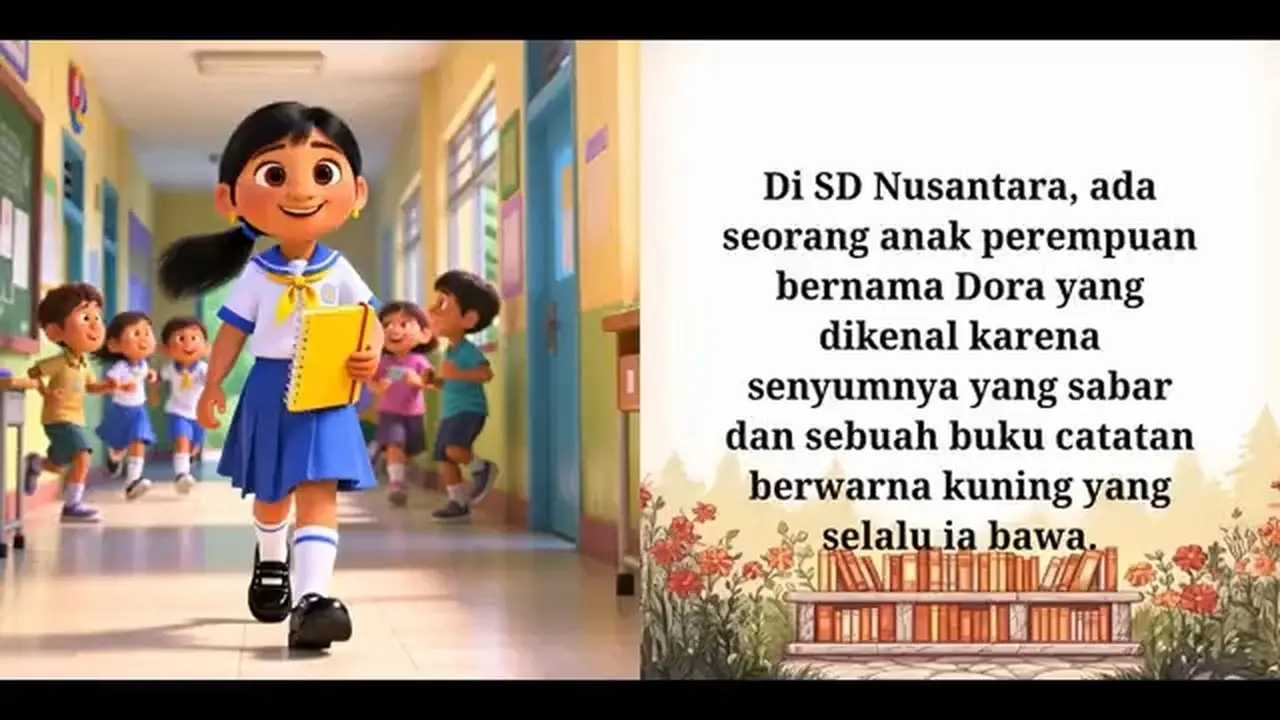 DORA : SENANG MEMBANTU TEMAN